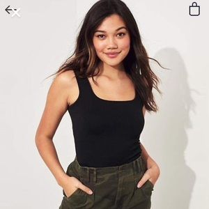 Black cami from Hollister